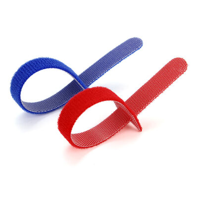 Back-to-back Velcro cable ties, wire and data cable straps, cable organizers, self-adhesive straps, nylon plant binding straps
