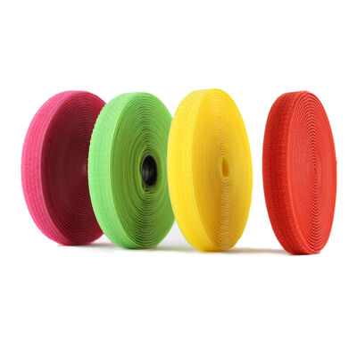 Customizable color and size strong self-adhesive hook-and-loop fasteners, quick and easy to use, elastic and environmentally friendly hook-and-loop fasteners with hooks and loops in one piece