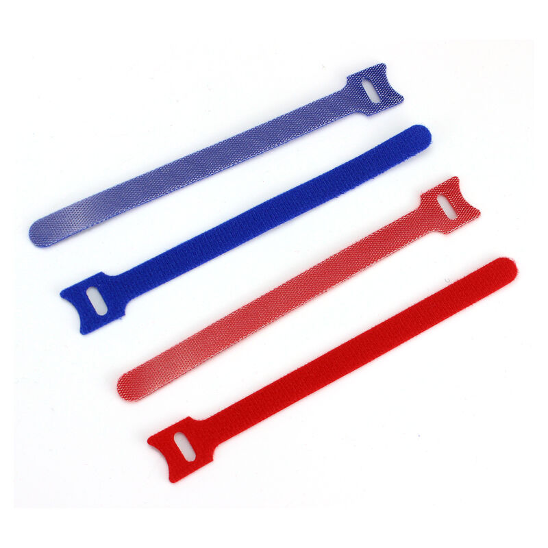 Back-to-back T-shaped cable ties, easy-to-stick data cable storage ties, nylon colorful self-adhesive computer cable management ties